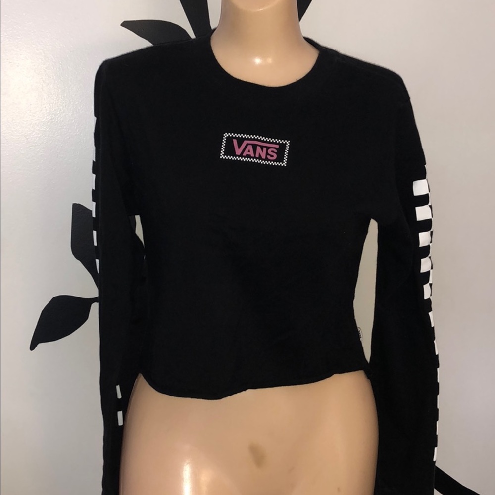 Women’s Vans crop long sleeve shirt